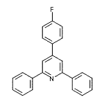 CAS 登录号：1498-83-5， 4-(4-氟苯基)-2,6-二苯基吡啶