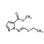 CAS#: 150017-65-5, Methyl 1-[(E)-(Ethoxymethylene)Amino]-1H-Pyrazole-5-Carboxylate