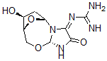 CAS 登录号:150145-91-8, (2S)-2,5'-脱水-1-(2'-脱氧-beta-D-赤式-呋喃戊糖基)-5-胍亚基-2-羟基-4-氧代咪唑烷