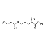 CAS#: 150403-97-7, N-[(4S)-4-Amino-5-(Chlorooxy)-5-Oxopentyl]Butanimidamide