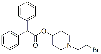 CAS 登录号：150405-96-2， [1-(2-溴乙基)哌啶-4-基]2,2-二(苯基)乙酸酯