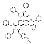 CAS#: 150412-81-0, 4-Methoxyphenyl 2,3,6-Tri-O-Benzyl-4-O-(2,3,6-Tri-O-Benzyl-beta-D-Galactopyranosyl)-beta-D-Glucopyranoside