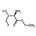 CAS 登录号：150672-40-5， 乙基4-氟-D-苏氨酸酯