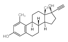 CAS#: 15071-66-6, (8S,9S,13S,14S,17S)-17-Ethynyl-1,13-Dimethyl-7,8,9,11,12,14,15,16-Octahydro-6H-Cyclopenta[a]Phenanthrene-3,17-Diol
