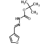 CAS#: 150767-01-4, 2-Methyl-2-Propanyl (2E)-2-(3-Furylmethylene)Hydrazinecarboxylate