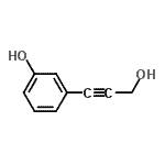 CAS#: 151057-25-9, 3-(3-Hydroxy-1-Propyn-1-Yl)Phenol