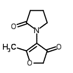 CAS#: 151061-20-0, 1-(2-Methyl-4-Oxo-4,5-Dihydro-3-Furanyl)-2-Pyrrolidinone