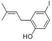CAS#: 151071-03-3, 4-Iodo-2-(3-Methyl-2-Butenyl)-Phenol