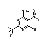 CAS#: 1513-74-2, 5-Nitro-2-(Trifluoromethyl)-4,6-Pyrimidinediamine