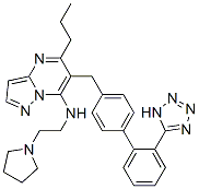 CAS#: 151327-11-6, 5-Propyl-N-(2-Pyrrolidin-1-Ylethyl)-6-[[4-[2-(2H-Tetrazol-5-Yl)Phenyl]Phenyl]Methyl]Pyrazolo[5,1-b]Pyrimidin-7-Amine