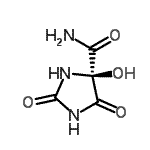 CAS#: 151359-23-8, (4S)-4-Hydroxy-2,5-Dioxo-4-Imidazolidinecarboxamide