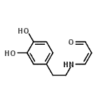 CAS#: 151409-43-7, (2Z)-3-{[2-(3,4-Dihydroxyphenyl)Ethyl]Amino}Acrylaldehyde