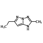 CAS 登录号：151521-69-6， 6-乙基-2-甲基-1H-吡唑并[1,5-b][1,2,4]三唑