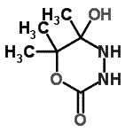 CAS#: 151535-49-8, 5-Hydroxy-5,6,6-Trimethyl-1,3,4-Oxadiazinan-2-One