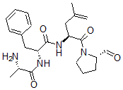 CAS#: 151545-20-9, (2R)-2-[[(2S)-2-Aminopropanoyl]Amino]-N-[(2S)-1-[(2S)-2-Formylpyrrolidin-1-Yl]-4-Methyl-1-Oxopent-4-En-2-Yl]-3-Phenylpropanamide