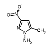 CAS#: 151588-03-3, 5-Methyl-3-Nitro-1H-Pyrazol-1-Amine