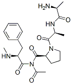 CAS 登录号：151657-05-5， 乙酰基-丙氨酰-丙氨酰-脯氨酰-(N-甲基)苯丙氨酰胺