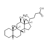 CAS#: 15173-23-6, (5beta,12beta)-12-Hydroxycholan-24-oic acid