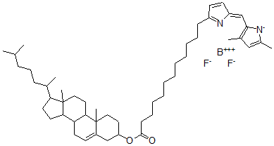 CAS#: 151736-99-1, Cholesteryl 4,4-difluoro-5,7-dimethyl-4-bora-3,4-diaza-3-indacenedodecanoate
