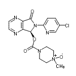 CAS#: 151851-70-6, (5S)-6-(5-Chloro-2-Pyridinyl)-7-Oxo-6,7-Dihydro-5H-Pyrrolo[3,4-b]Pyrazin-5-Yl 4-Methyl-1-Piperazinecarboxylate 4-Oxide