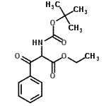 CAS#: 151870-52-9, Ethyl N-{[(2-Methyl-2-Propanyl)Oxy]Carbonyl}-beta-Oxophenylalaninate