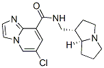 CAS 登录号：151898-33-8， 6-氯-N-[[(1S,8S)-2,3,5,6,7,8-六氢-1H-吡咯里嗪-1-基]甲基]咪唑并[1,2-a]吡啶-8-甲酰胺