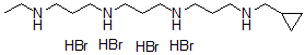 CAS#: 151915-04-7, N-(Cyclopropylmethyl)-N'-[3-(3-Ethylaminopropylamino)Propyl]Propane-1,3-Diamine Tetrahydrobromide