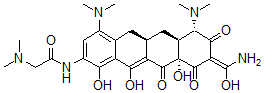 CAS#: 151922-16-6, N-[(5aR,6aS,7S,9Z,10aS)-9-(Amino-Hydroxymethylidene)-4,7-Bis(Dimethylamino)-1,10a,12-Trihydroxy-8,10,11-Trioxo-5a,6,6a,7-Tetrahydro-5H-Tetracen-2-Yl]-2-Dimethylaminoacetamide