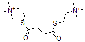 CAS#: 15196-10-8, Succinyldithiocholine