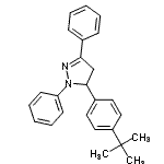 CAS#: 152015-93-5, 5-(4-Tert-Butylphenyl)-1,3-Diphenyl-4,5-Dihydropyrazole