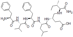 CAS#: 152017-02-2, (4S)-5-[[(2S,3S)-1-Amino-3-Methyl-1-Oxopentan-2-Yl]Amino]-4-[[(2S)-2-[[(2S)-2-[[(2S)-2-[[(2S)-2-Amino-3-Phenylpropanoyl]Amino]-3-Methylbutanoyl]Amino]-3-Phenylpropanoyl]Amino]-4-Methylpentanoyl]Amino]Pentanoic Acid