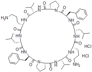 CAS#: 15207-30-4, Gramicidin S Hydrochloride