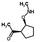 CAS#: 152341-49-6, 1-{(1R,2S)-2-[(Methylamino)Oxy]Cyclopentyl}Ethanone