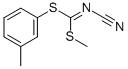CAS#: 152381-93-6, Cyano-Carbonimidodithioicacid Methyl 3-Methylphenyl Ester