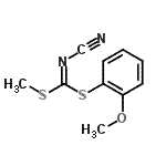 CAS#: 152381-95-8, 2-Methoxyphenyl Methyl Cyanocarbonodithioimidate