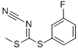 CAS#: 152382-01-9, Cyano-Carbonimidodithioicacid 3-Fluorophenyl Methyl Ester
