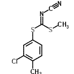 CAS#: 152382-24-6, 3-Chloro-4-Methylphenyl Methyl Cyanocarbonodithioimidate