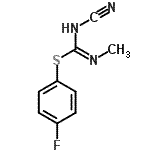 CAS#: 152382-48-4, 4-Fluorophenyl N-Cyano-N'-Methylcarbamimidothioate