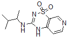 CAS 登录号：152382-67-7， N-(3-甲基丁烷-2-基)-1,1-二氧代-4H-吡啶并[4,3-e][1,2,4]噻二嗪-3-胺