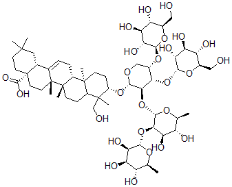 CAS 登录号：152406-42-3， 续断皂苷B