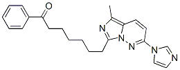 CAS#: 152534-26-4, 7-(2-Imidazol-1-Yl-5-Methylimidazo[5,1-f]Pyridazin-7-Yl)-1-Phenylheptan-1-One