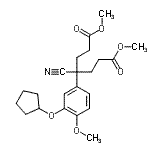 CAS#: 152630-48-3, Dimethyl 4-Cyano-4-[3-(Cyclopentyloxy)-4-Methoxyphenyl]Heptanedioate