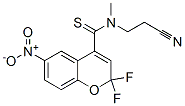 CAS 登录号:152661-13-7, N-(2-氰基乙基)-2,2-二氟-N-甲基-6-硝基苯并吡喃-4-硫代甲酰胺