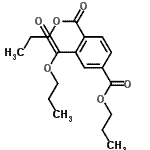 CAS 登录号：1528-53-6， 三丙基1,2,4-苯三羧酸酯