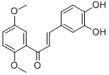 CAS 登录号：152809-88-6， (E)-3-(3,4-二羟基苯基)-1-(2,5-二甲氧基苯基)丙-2-烯-1-酮