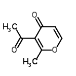 CAS 登录号：152996-58-2， 3-乙酰基-2-甲基-4H-吡喃-4-酮