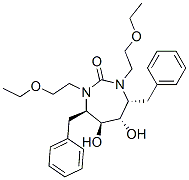 CAS#: 153182-63-9, (4R,5S,6S,7R)-1,3-Bis(2-Ethoxyethyl)-5,6-Dihydroxy-4,7-Bis(Phenylmethyl)-1,3-Diazepan-2-One