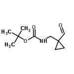 CAS#: 153248-47-6, 2-Methyl-2-Propanyl [(1-Formylcyclopropyl)Methyl]Carbamate