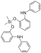 CAS 登录号:15325-29-8, 二甲基-二-(N-苯基氨基苯氧基)硅烷