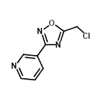 CAS#: 15328-03-7, 3-[5-(Chloromethyl)-1,2,4-Oxadiazol-3-Yl]Pyridine